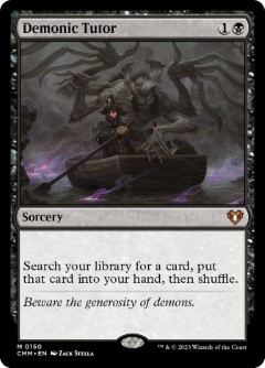 Demonic Tutor Commander Masters